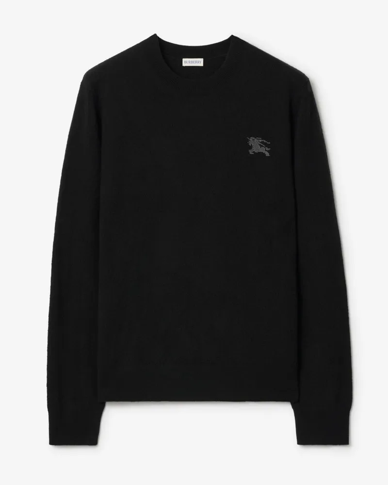 Burberry Wollpullover Schwarz