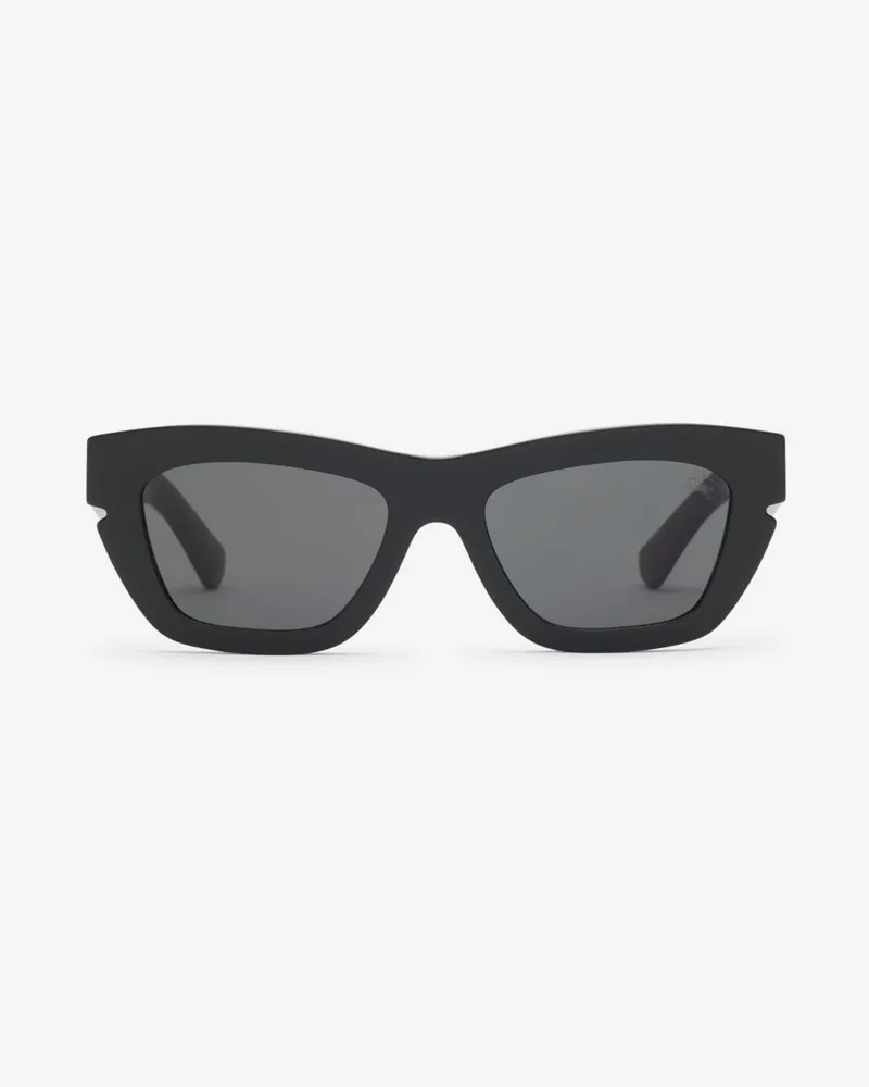Burberry Cat-Eye-Sonnenbrille mit Check-Detail Schwarz