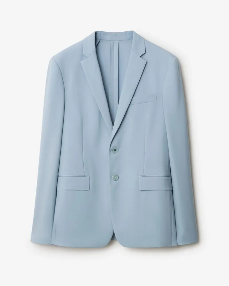 Burberry Wolljackett Blue