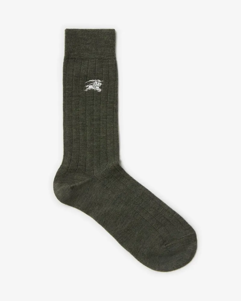 Burberry Wollmisch-Socken Grün