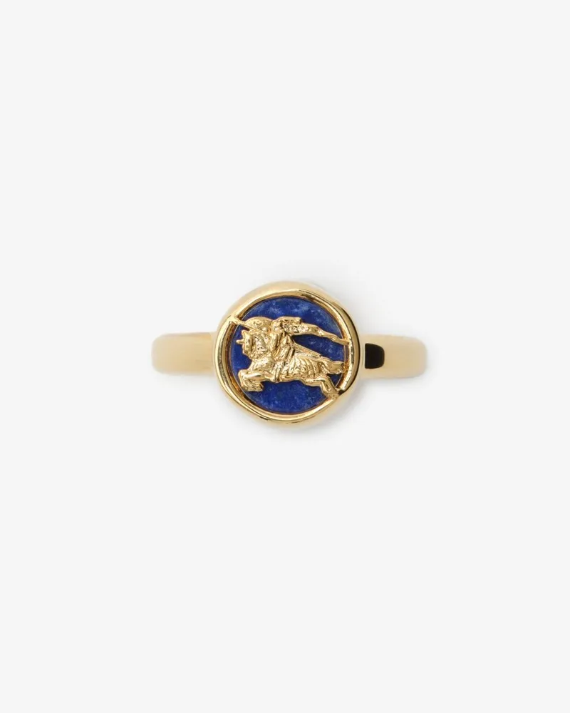 Burberry Ring mit Knight-Scheibe , Size Gold