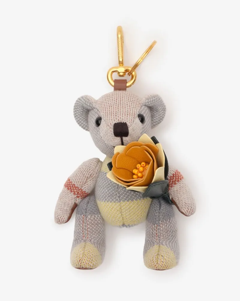 Burberry Thomas Teddybär-Anhänger Pebble