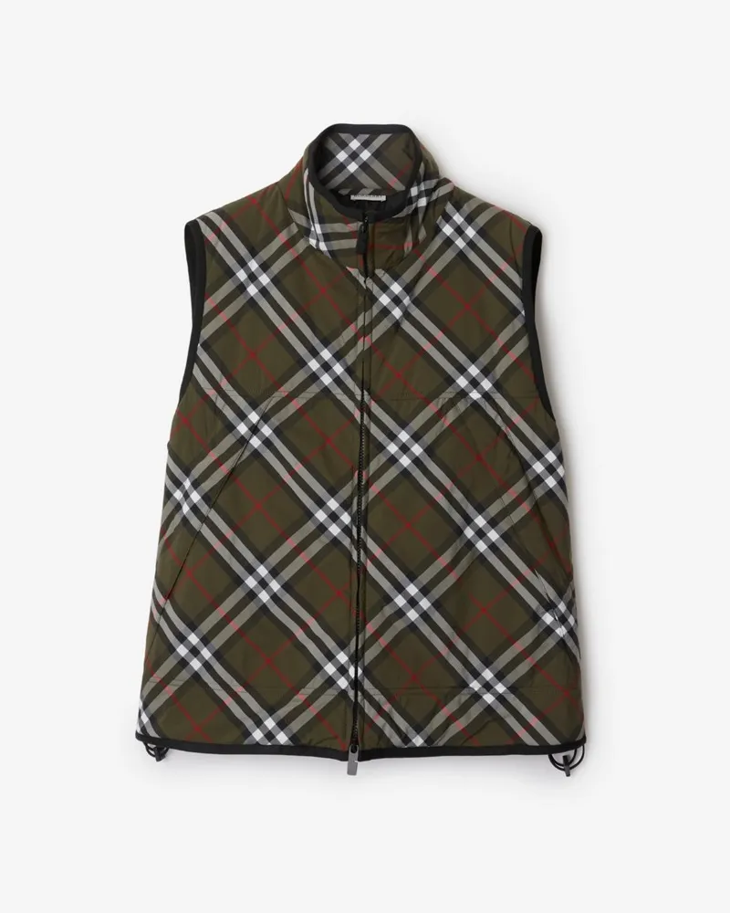 Burberry Nylonweste in Check Loch