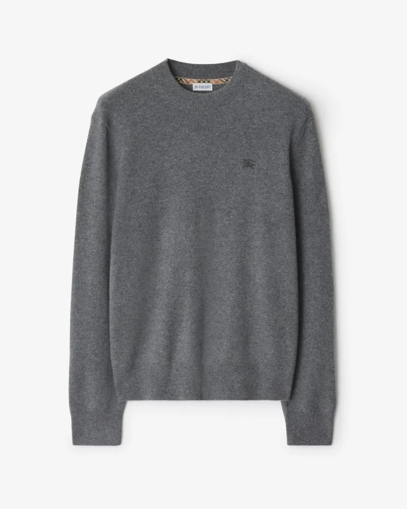 Burberry Kaschmirmisch-Pullover , Size Grau