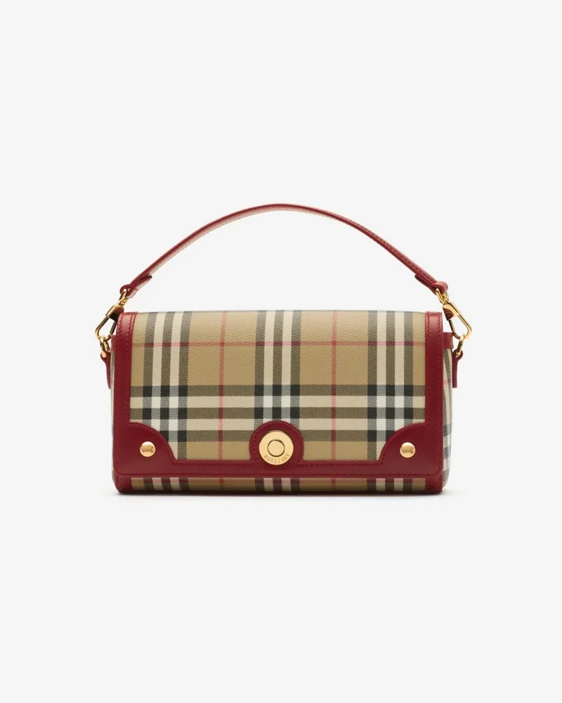 Burberry Tasche „Note“ mit Griff an der Oberseite Vintage-beige
