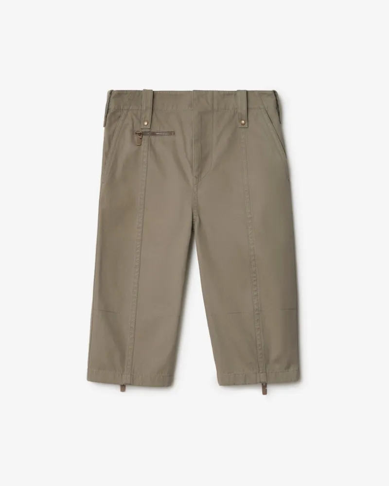Burberry Caprihose aus Baumwolle Quill