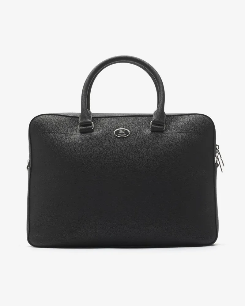 Burberry Aktentasche mit Knight Stamp Black