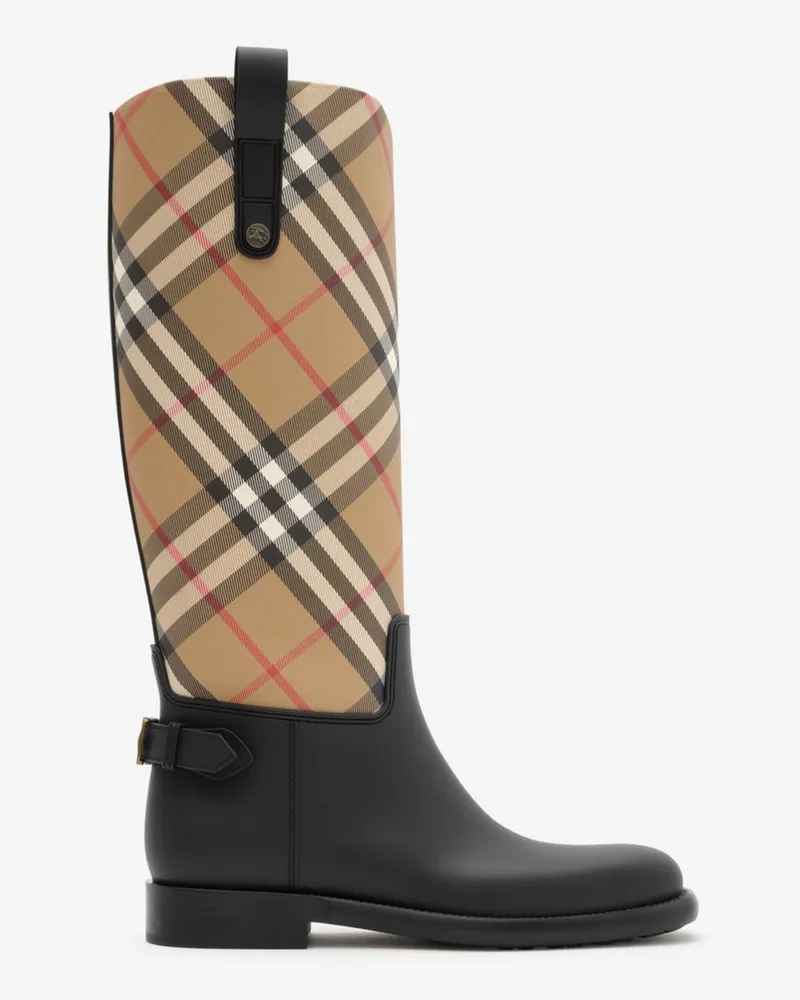 Burberry Outdoor-Stiefel „Cavalier“ mit Check , Size Archive