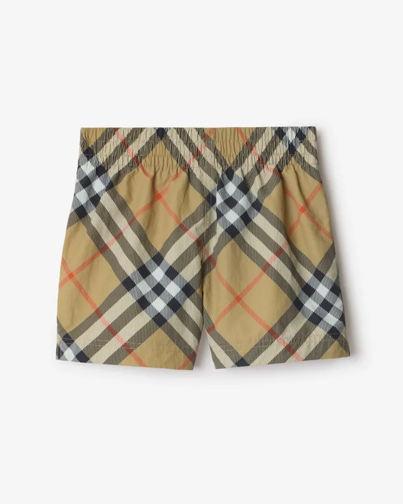 Burberry Schwimmshorts in Check Sand