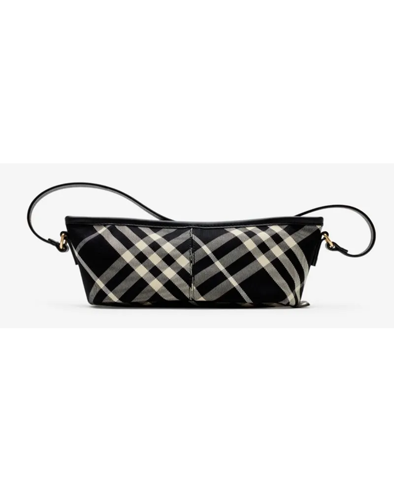 Burberry Tasche in Check im Kleinformat Schwarz