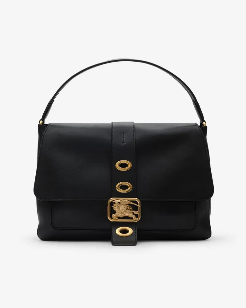 Burberry Mittelgroße Tasche „Rider Black