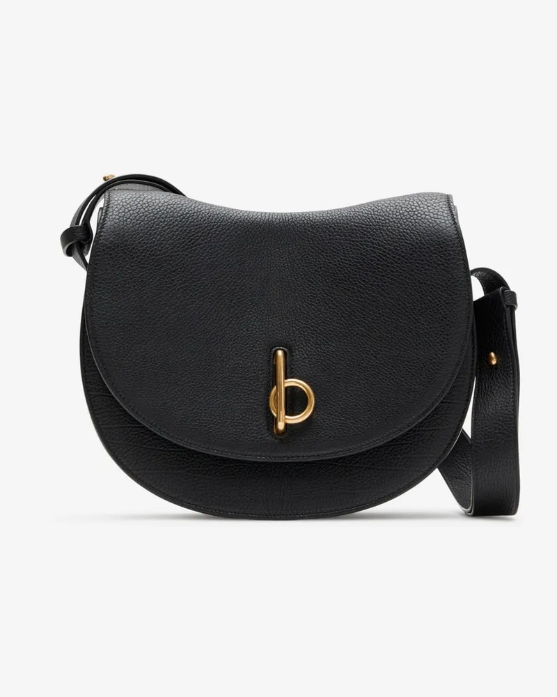 Burberry Mittelgroße Tasche „Rocking Horse Schwarz
