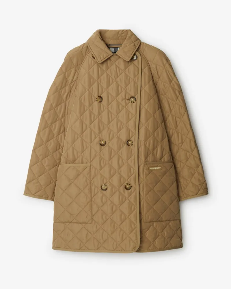 Burberry Steppmantel , Size Camelfarben