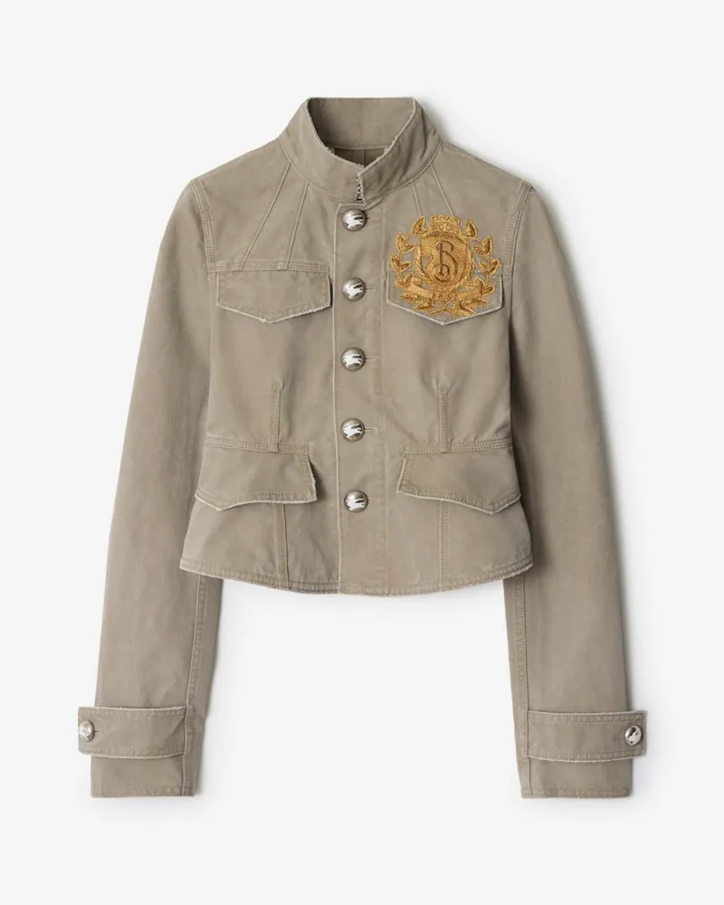 Burberry Baumwolljackett mit B-Emblem Quill