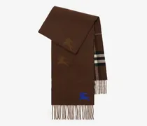 Wendbarer Kaschmirschal mit Check und EKD-Motiv