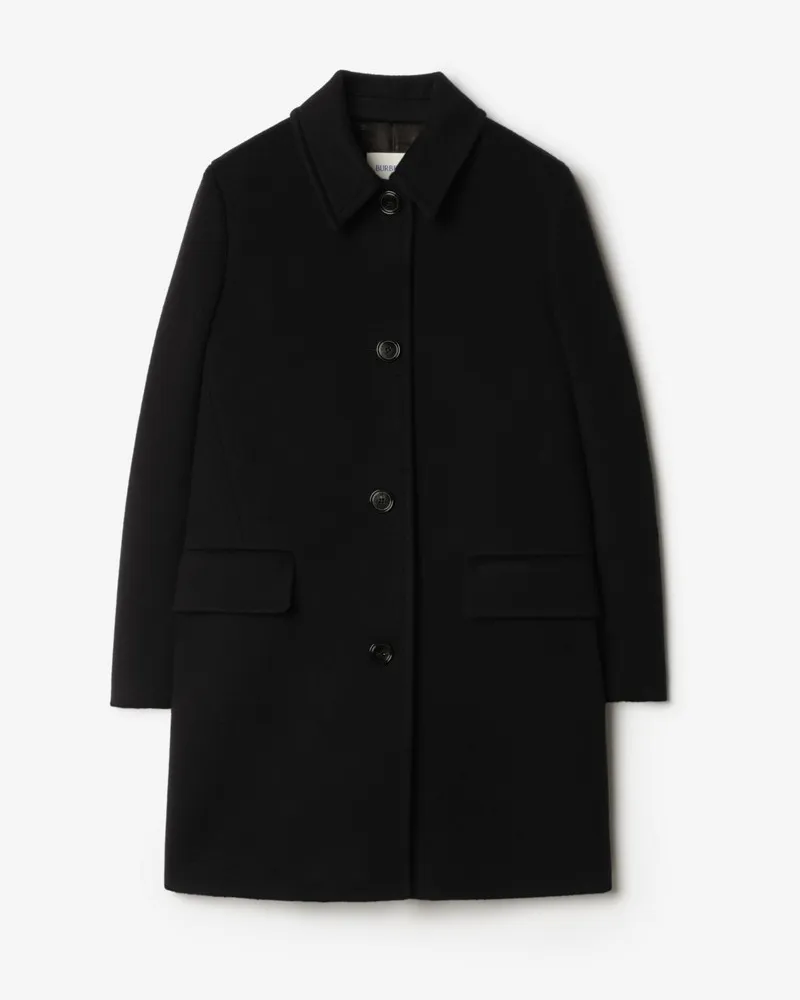 Burberry Eleganter Woll-Kaschmir-Mantel „Gosford“ , Size Schwarz