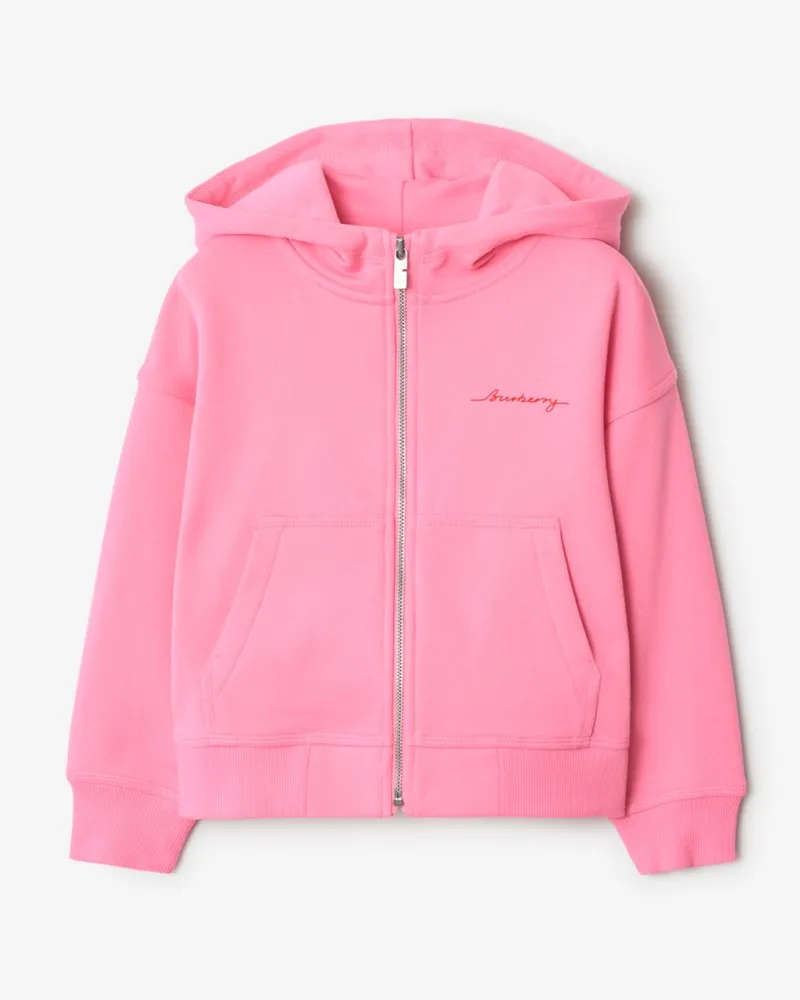 Burberry Baumwoll-Kapuzenjacke Blossom