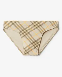 Burberry Badeslip in Check Wheat