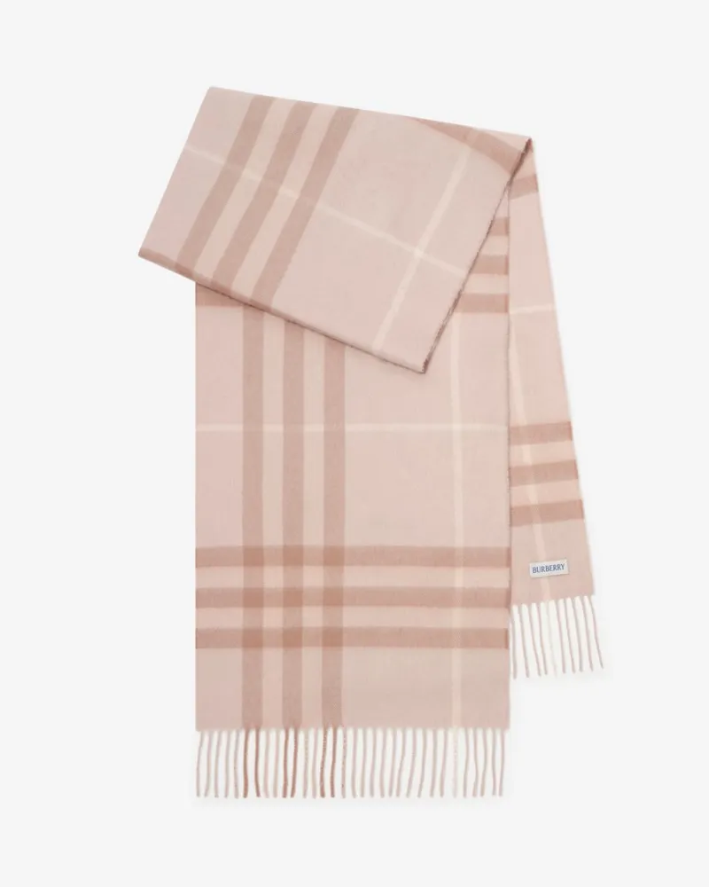 Burberry Kaschmirschal in Check Pale