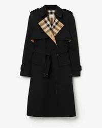 Burberry Langer Trenchcoat Schwarz