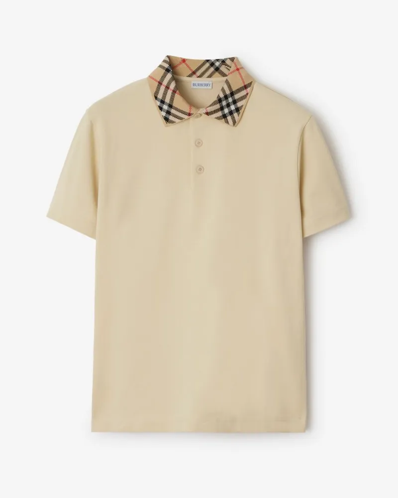 Burberry Baumwoll-Poloshirt Nutmeg