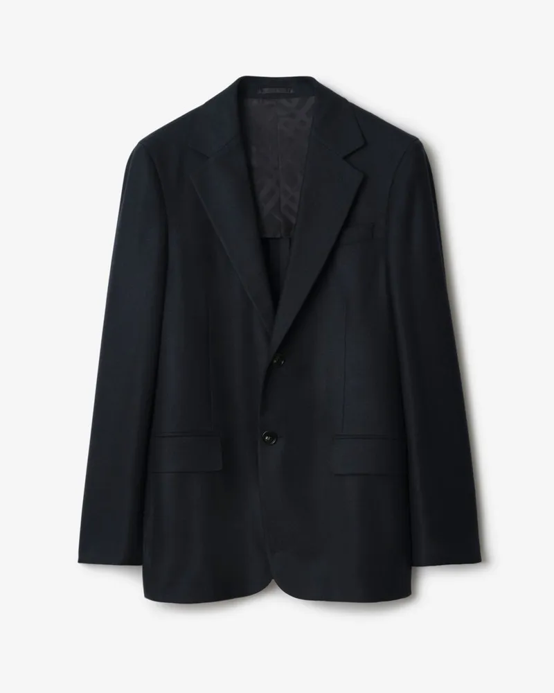 Burberry Woll-Kaschmir-Jackett , Size Midnight-blau