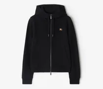 Baumwoll-Kapuzenjacke mit Knight Stamp