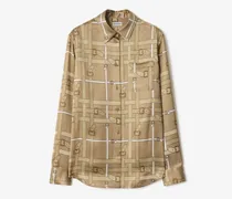 Klassisches Viskosehemd im Gürtel-Check , Size