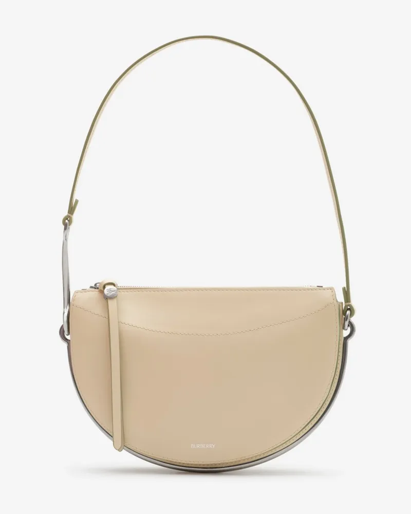 Burberry Kleine Satteltasche „Bridle Camomile-gelb