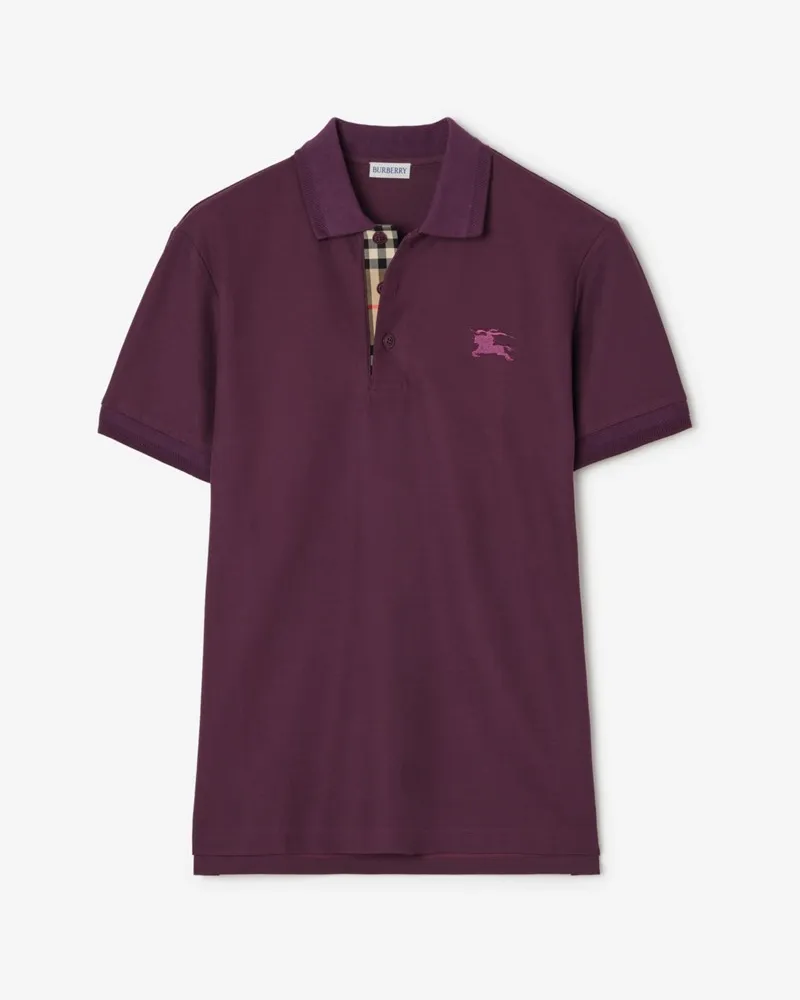 Burberry Baumwoll-Poloshirt , Size Fig