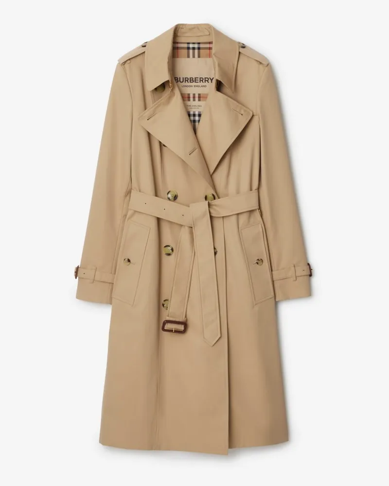 Burberry Langer Heritage-Trenchcoat „Chelsea Honey