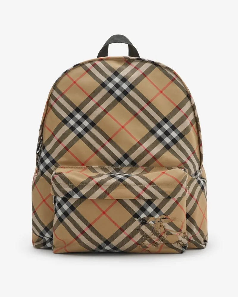 Burberry Rucksack in Check Sand-beige