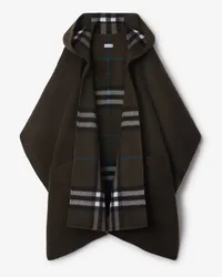 Burberry Wendbares Kaschmircape in Check Snug