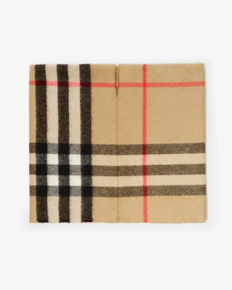 Burberry Kaschmir-Schlauchschal in Check Archive