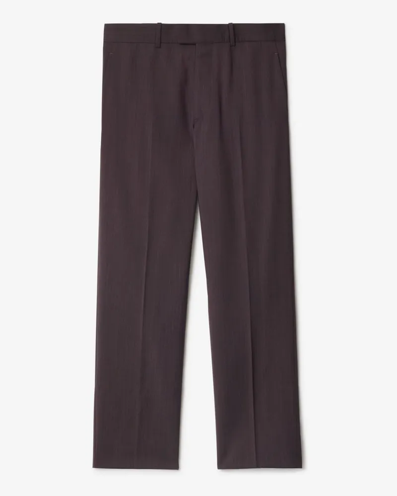 Burberry Elegante Wollhose Meliertes