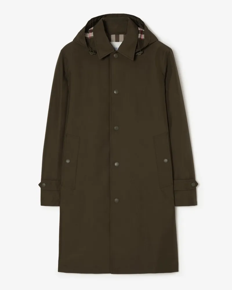 Burberry Car Coat mit Kapuze Snug-braun