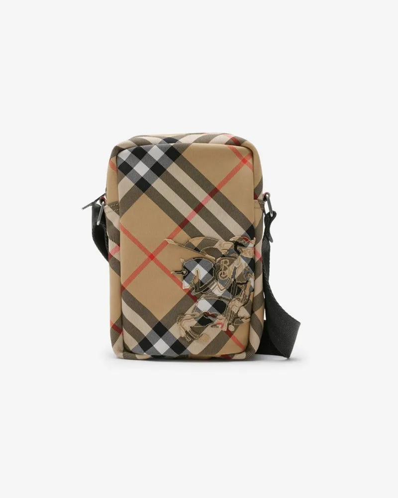 Burberry Handytasche in Check Sand