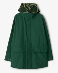 Burberry Nylonjacke mit Check-Kapuze Ivy