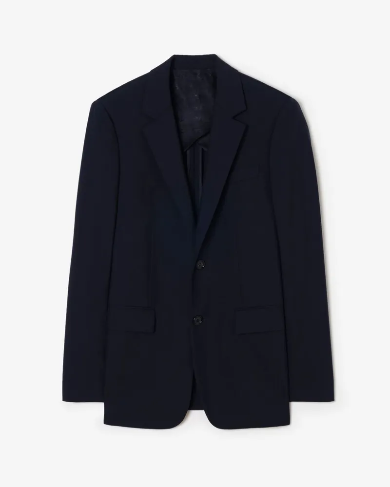 Burberry Wolljackett „Bond“ , Size Marineblau