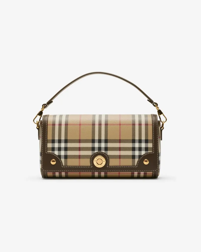 Burberry Tasche „Note“ mit Griff an der Oberseite Vintage-beige