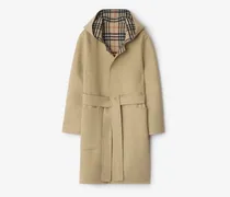 Wendbarer Wickelmantel aus Wolle mit Kapuze , Size