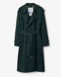 Burberry Langer Baumwollmisch-Trenchcoat Anchor