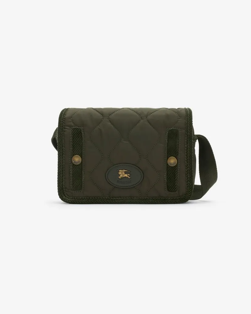 Burberry Crossbody-Tasche „Clifton Shale-grün