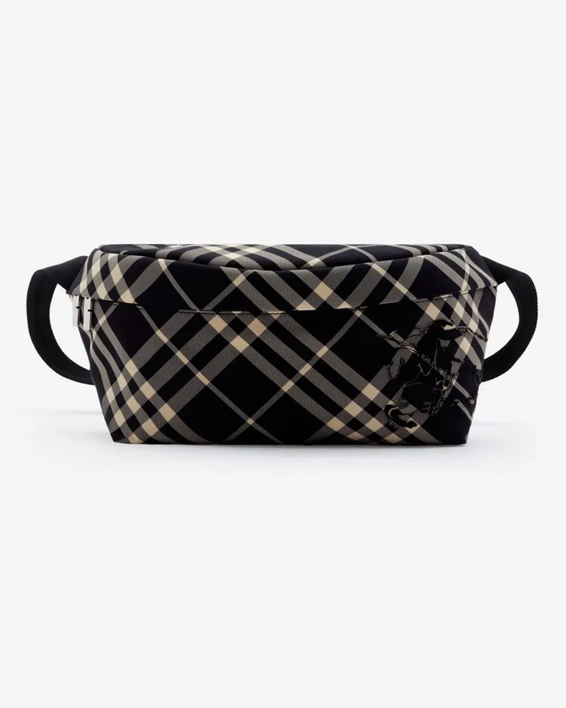 Burberry Bauchtasche in Check Schwarz