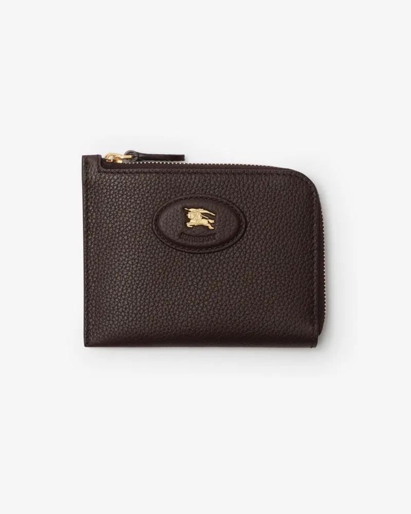 Burberry Kartenetui  Brieftasche mit Reißverschluss „Bloomsbury Peat