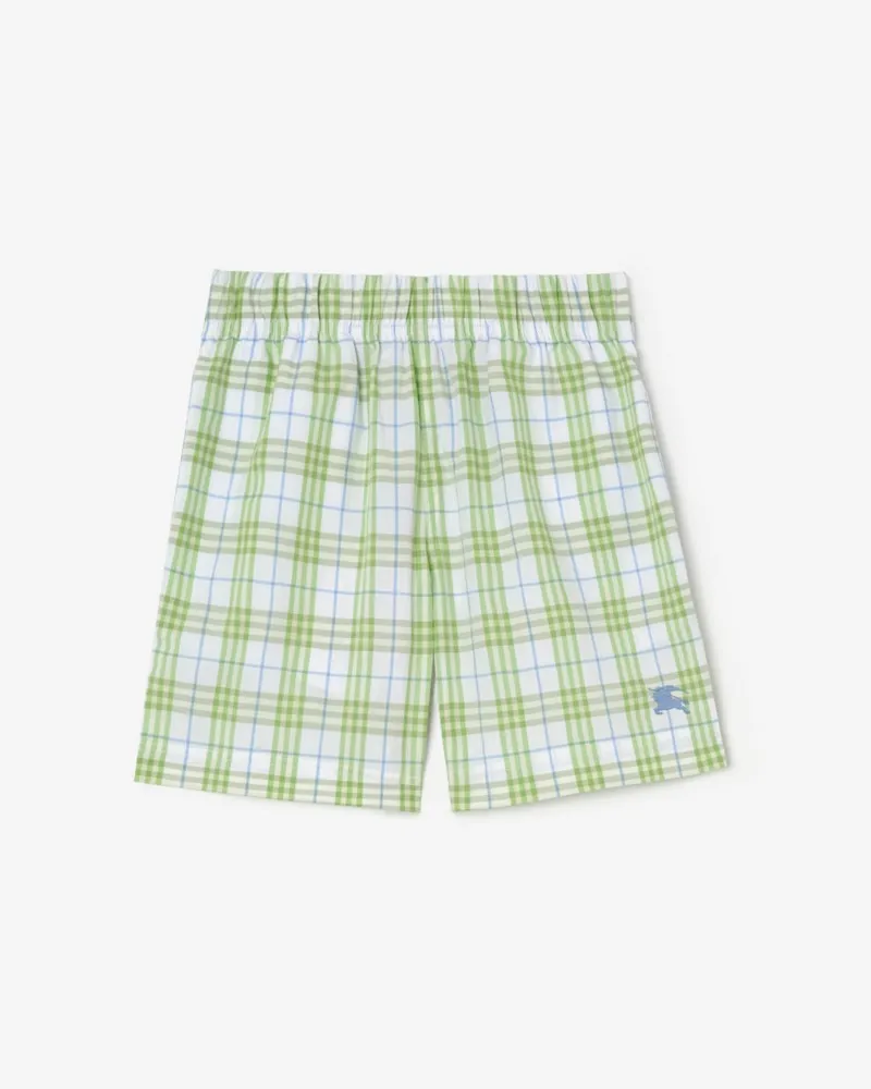 Burberry Baumwollshorts in Check , Size Apple