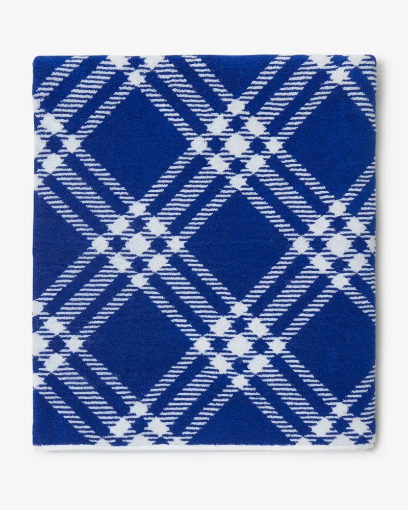 Burberry Baumwollhandtuch mit Karomuster Knight