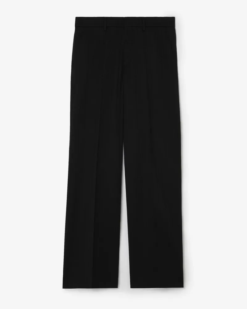 Burberry Elegante Wollhose mit Nadelstreifen , Size Schwarz
