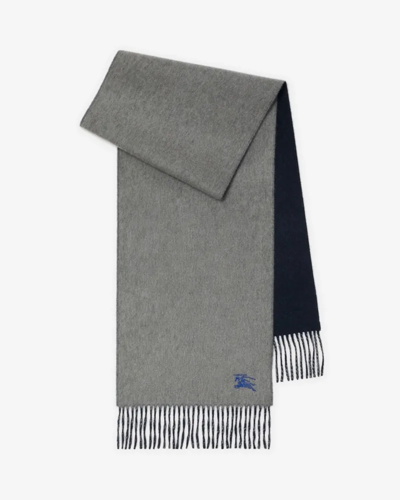 Burberry Wendbarer Kaschmirschal Grau