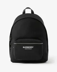 Burberry Nylon-Rucksack Schwarz